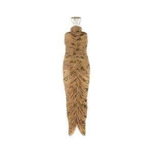 Magda Butrym Women Printed Stretch Mesh Dress